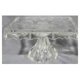 Crystal Cake Stand 6x10.5x10.5