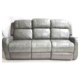 Leather Power Reclining Sofa