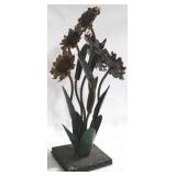 Metal Wire Sunflowers - 35"