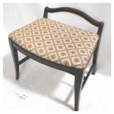 Vintage Mahogany Vanity Bench