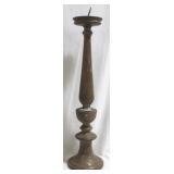 Large Wood Candle Pricket - 24"