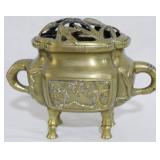 Brass Incense Burner 6.5"