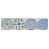 4 Williams Sonoma Aerin Plates 6"