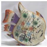 Metal Hanging Fish - 35" x 32" x 6"