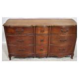 Bassett 9 drawer dresser