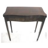 Mahogany Flip Top Game Table