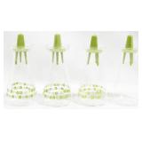 4 Corning Spring Blossom Shakers 4.5"