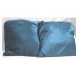 Pair Pier 1 Imports Throw Pillows - 17" x 16"