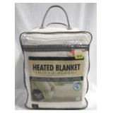 Micro Plush Heated Blanket - Queen - New