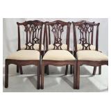 Maitland-Smith Set of 6 Chippendale Chairs