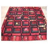 Hand Stitched Quilt - 75" x 70"