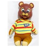 Vintage 1960s Biff the Talking Bear Rubber Face