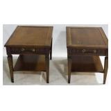 Pair End Tables 15x20x28