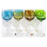 8 Bohemian Cut to Clear Roemer Stems 8"