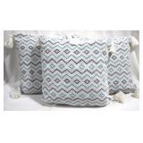 3 Throw Pillows - 20" x 20"