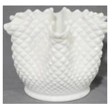 Westmoreland Milk Glass Vase 5.5"