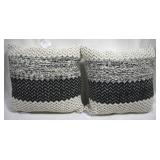 Pair Throw Pillows - 17" x 18"