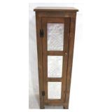 Pineapple Punched Tin Front Cabinet