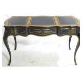 Drexel Ornate Leather Top Desk 30x53x27