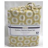 Flannel 4 pc Sheet Set - King - New