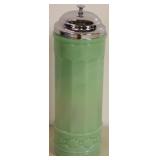 Jadeite straw holder