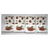 8 Maxcera Halloween Plates - 6" x 6"