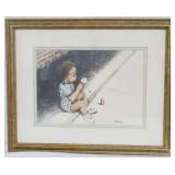 Arthello Beck Jr Framed Artwork 13x16