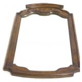 Burled Wall Mirror 49x27