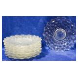 8 Fostoria American 7.5" Plates