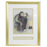 Honore Daumier Legal Studies Frame 17x12.5