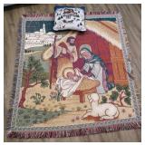 Christmas Blanket and Pillow