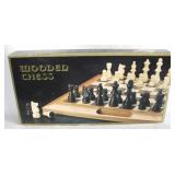 Wooden Chess Set in Box