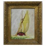 Oil on Canvas Frame 13.5x11.5