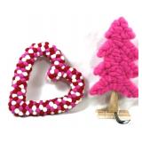 Wool Heart Wreath & Tree