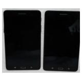 2 Samsung Model SM-T280 Tablets AS IS