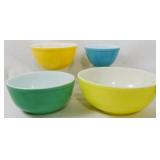 4pc Pyrex Bowls Set