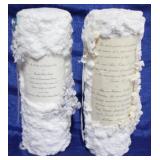 2pc Set Decorative Candles 12"