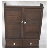 Wood Spice Cabinet - 14" x 11" x 3"
