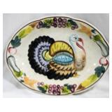 Turkey Serving Platter 16.5x14