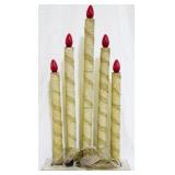 Vintage 5 Light 27" Christmas Candle