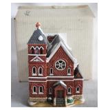 Colonial Village "Main Street Church" with Box
