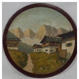 Oil on Wood Wall Art 13"