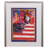 God Bless America Giclï¿½e by Peter Max