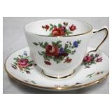 Crown Staffordshire cup and saucer set