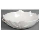 Roseville White Ware Bowl 2.5x7"