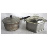 2 Cooking Pots w/ Lids