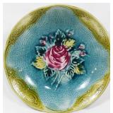 Majolica Bowl 2x9" with crack