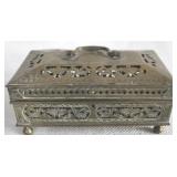 Brass Incense Box - 8" x 5" x 3"