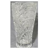 Crystal Vase 8"