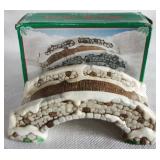 Fine Ceramic Snow Bridge with Box